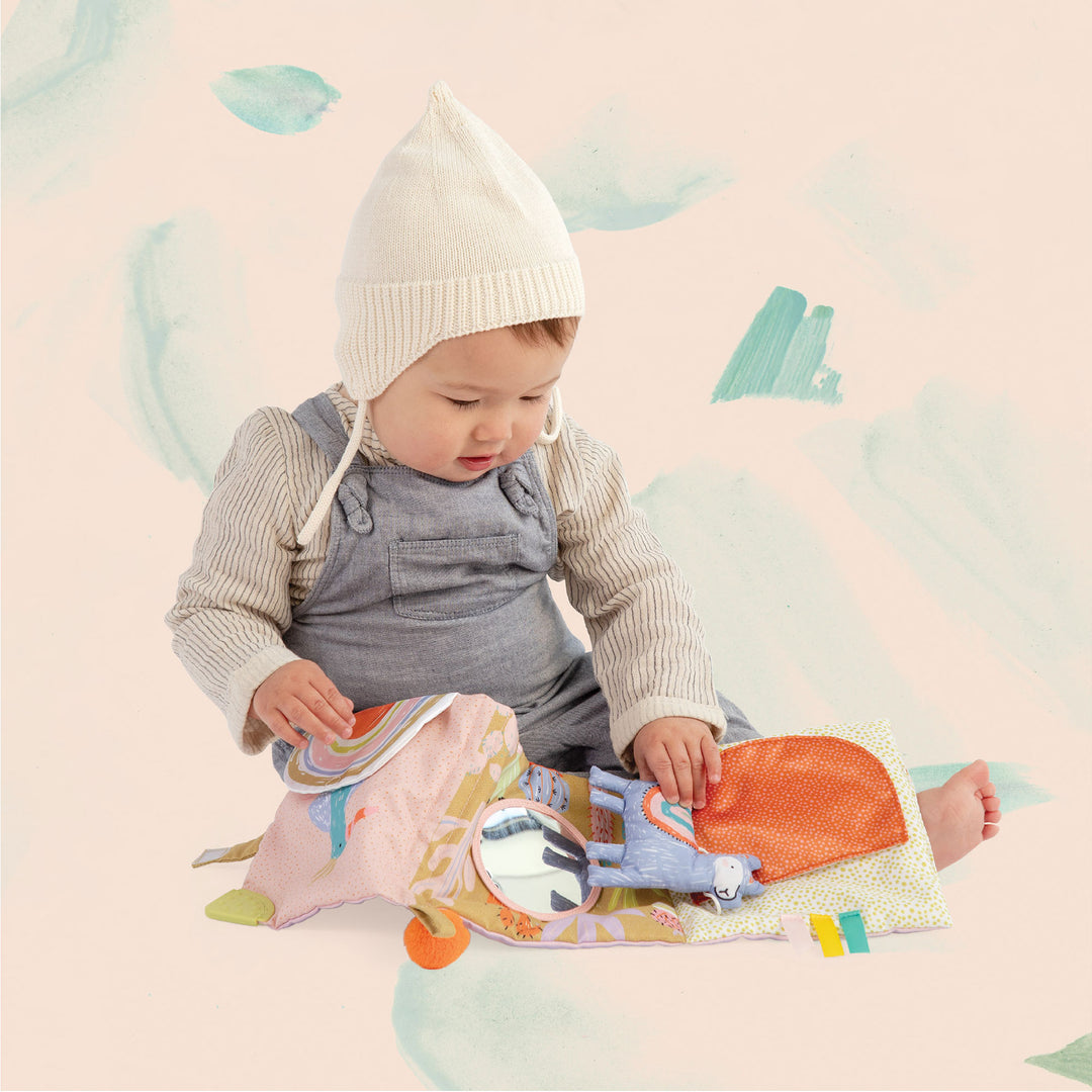 Llama Themed Soft Baby Activity Book