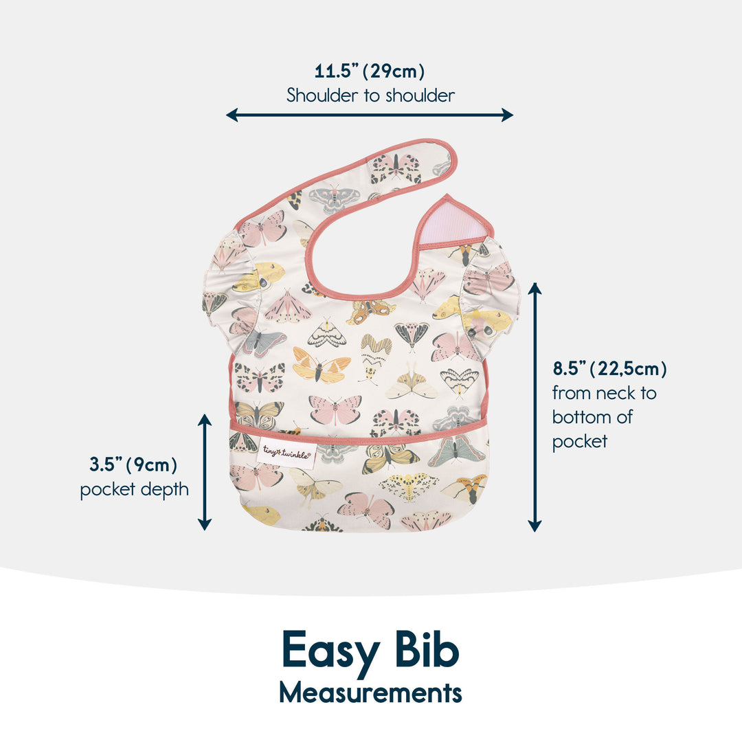 Mess-proof Easy Bib 3 Pack - Flutter