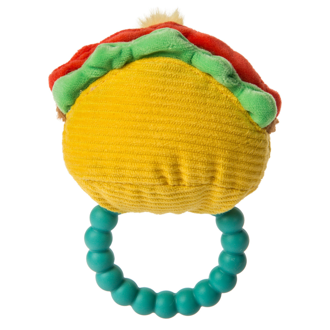 Sweet Soothie Teether Rattles   Chewy Taco   5"