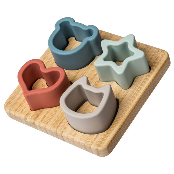 Simply Silicone - Trieur en bambou - 4"x4"