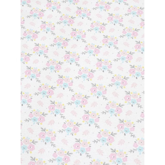 Baby & Toddler Girls Floral Fitted Crib Sheet - Flowers