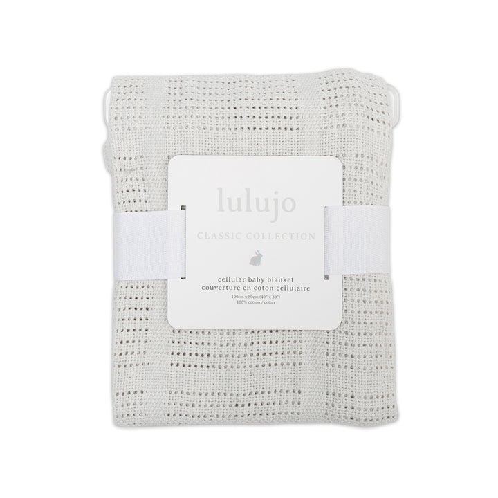 Cellular Blanket - Grey One Size