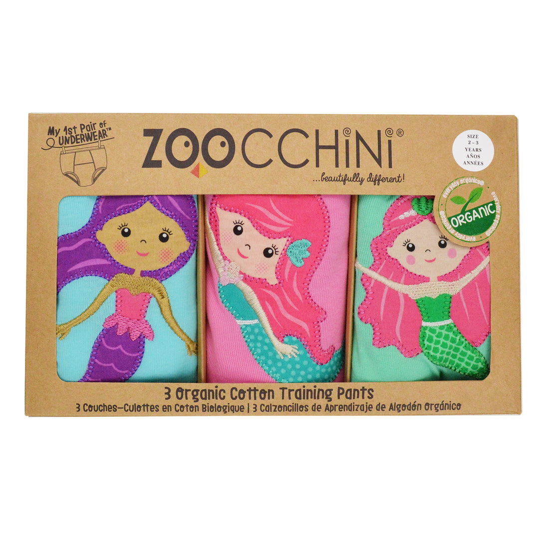 Organic Cotton 3 Piece Potty Training Pants