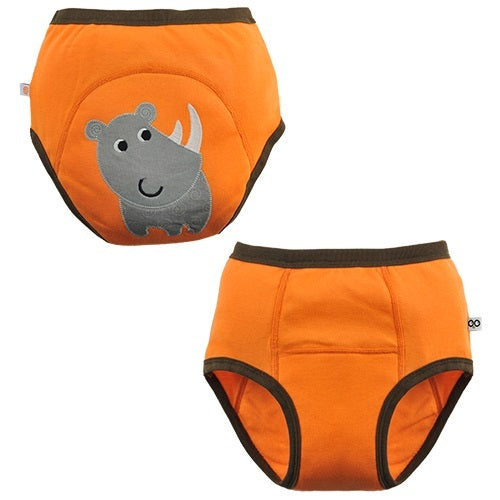 Organic Cotton 3 Piece Potty Training Pants - Safari Friends Boy