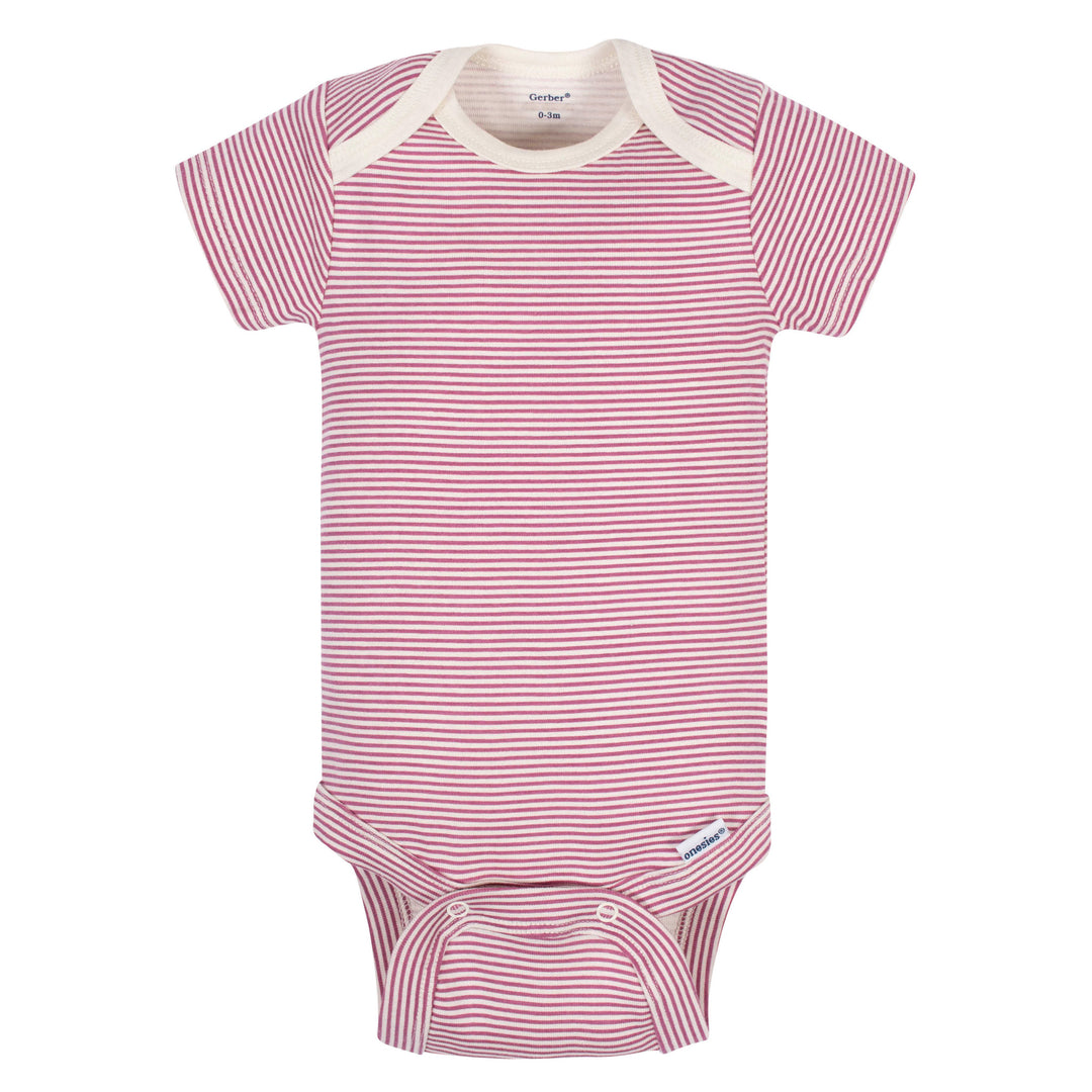 Short Sleeve Bodysuit Onesies - 5pk