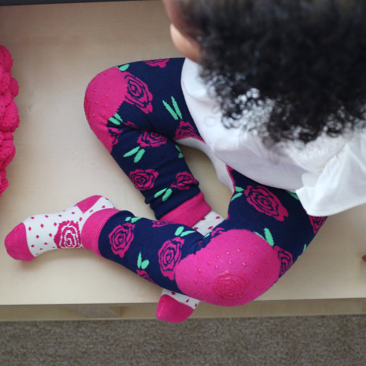 grip+easy™ Comfort Crawler Legging & Sock Set - Leo Lion