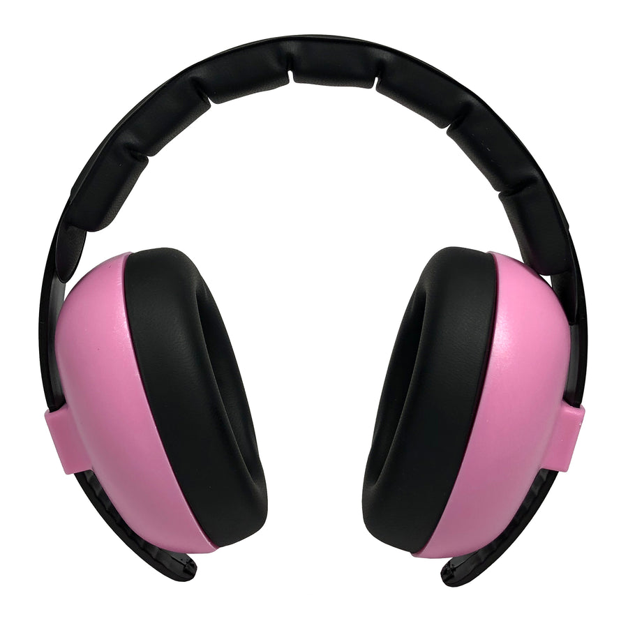 Banz - Baby Mini Earmuffs - Petal Pink - 0-2yrs Baby Hearing Protection Earmuffs (2m+) - Petal Pink 9330696012416
