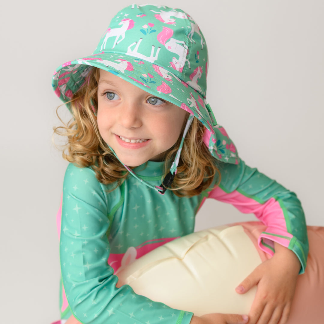 Baby + Toddler UPF50+ Rashguard One Piece Swimsuit