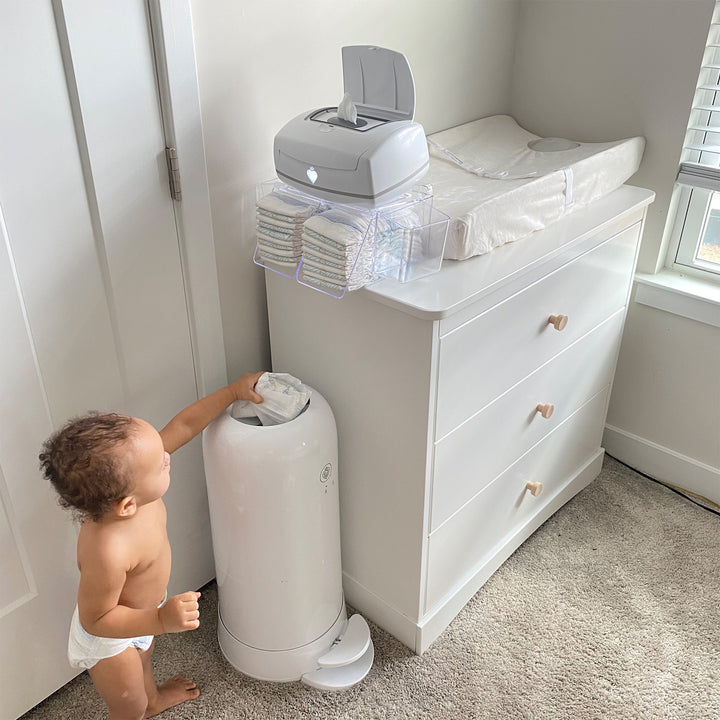 My Twist'r Diaper System-White