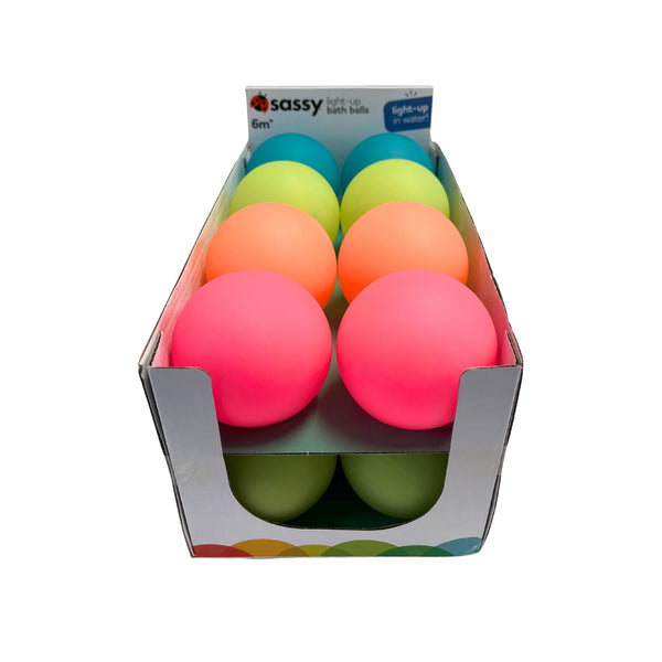 Light Up Bath Balls - 16pc PDQ