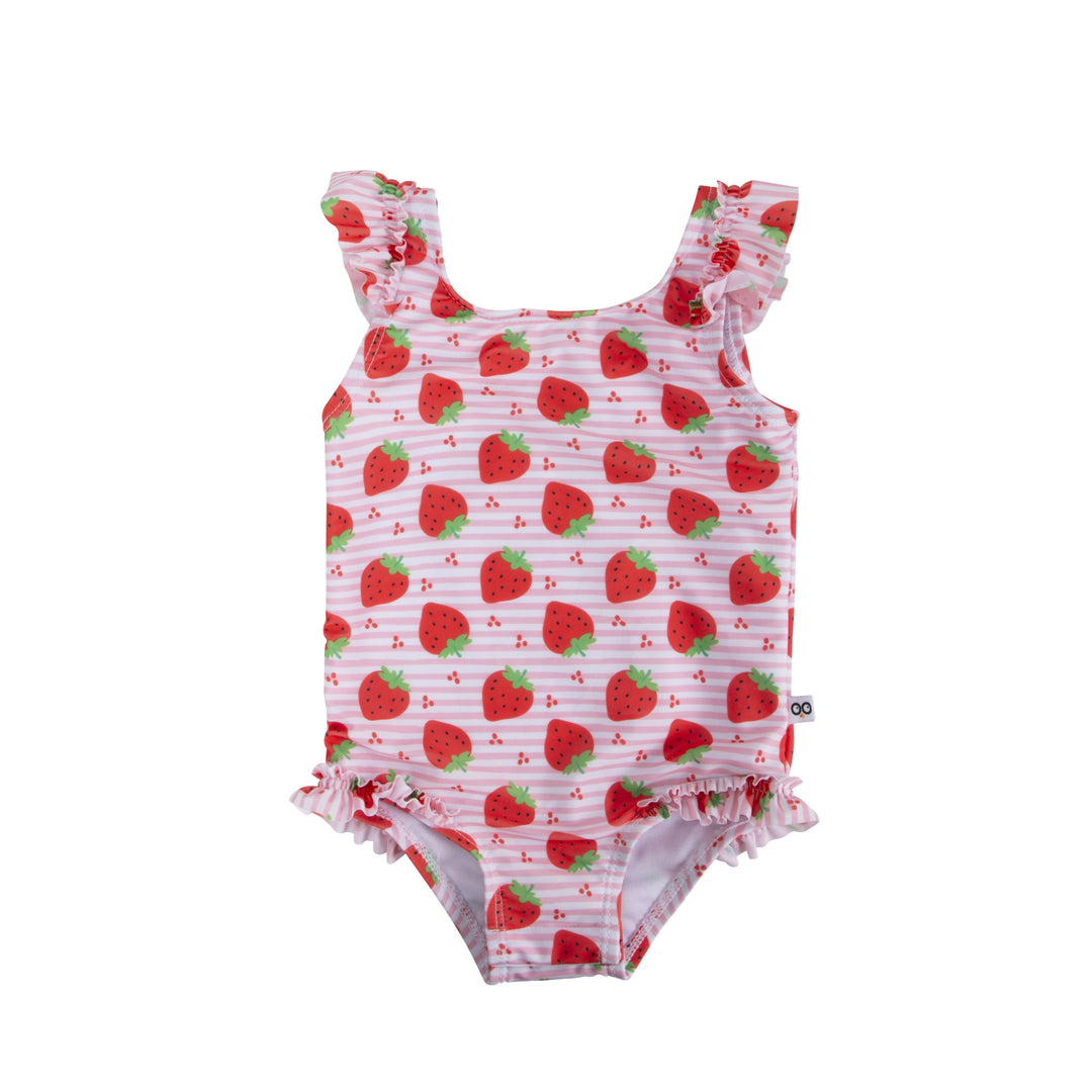 Baby Ruffled 1 Piece Swimsuit