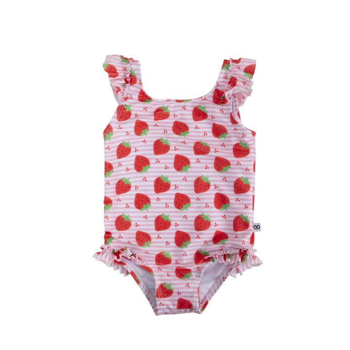 Baby Ruffled 1 Piece Swimsuit