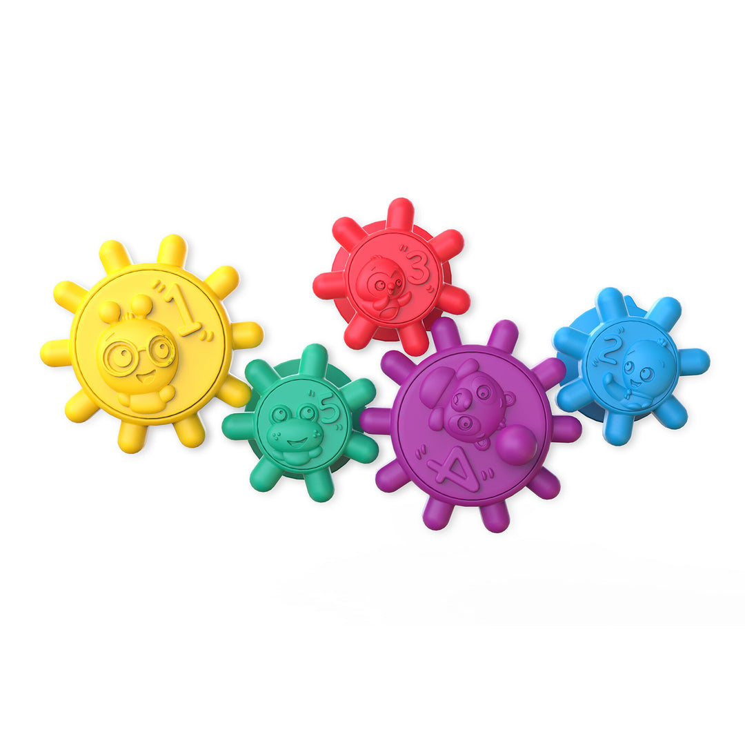 L - Baby Einstein - Gears of Discovery™ Suction-Cup Gears Gears of Discovery™ Suction-Cup Gears 074451124882