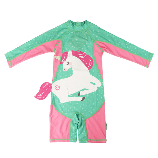 Baby + Toddler UPF50+ Rashguard One Piece Swimsuit