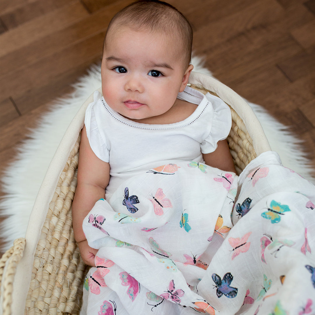 Cotton Muslin Swaddle Blanket - 47x47