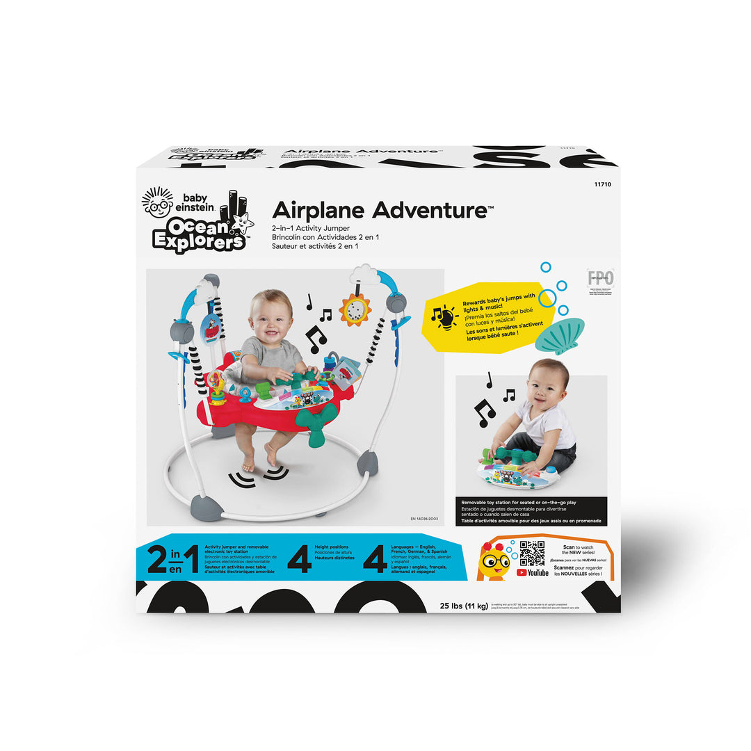 Airplane Adventure™ 2-in-1 Activity Jumper