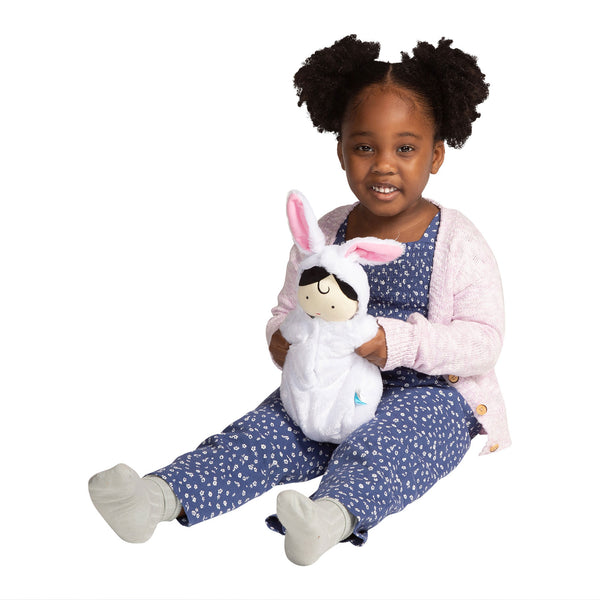 Snuggle Baby Doll+Hooded Bunny Sleep Sack