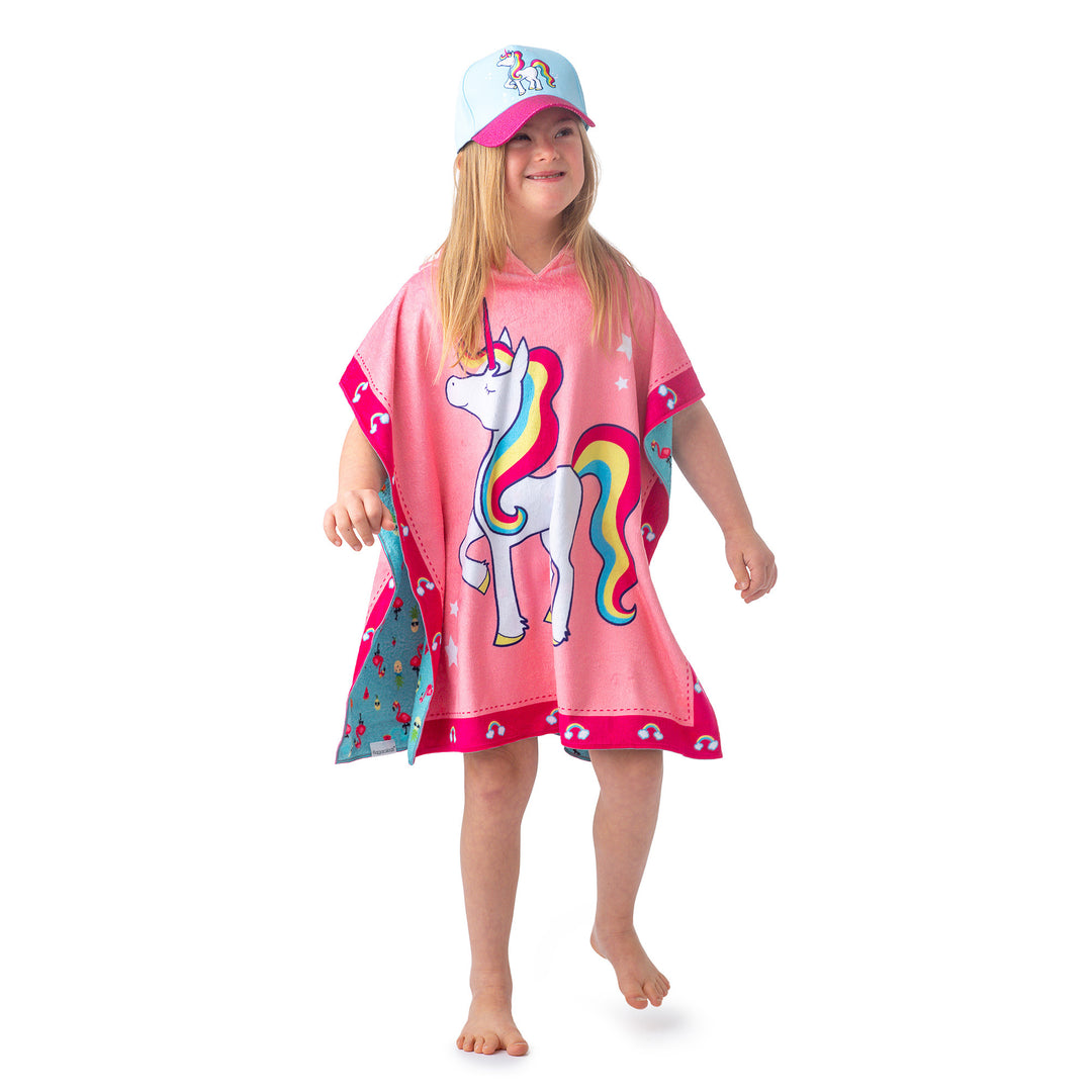 Kids UPF50+ Ball Cap - Unicorn