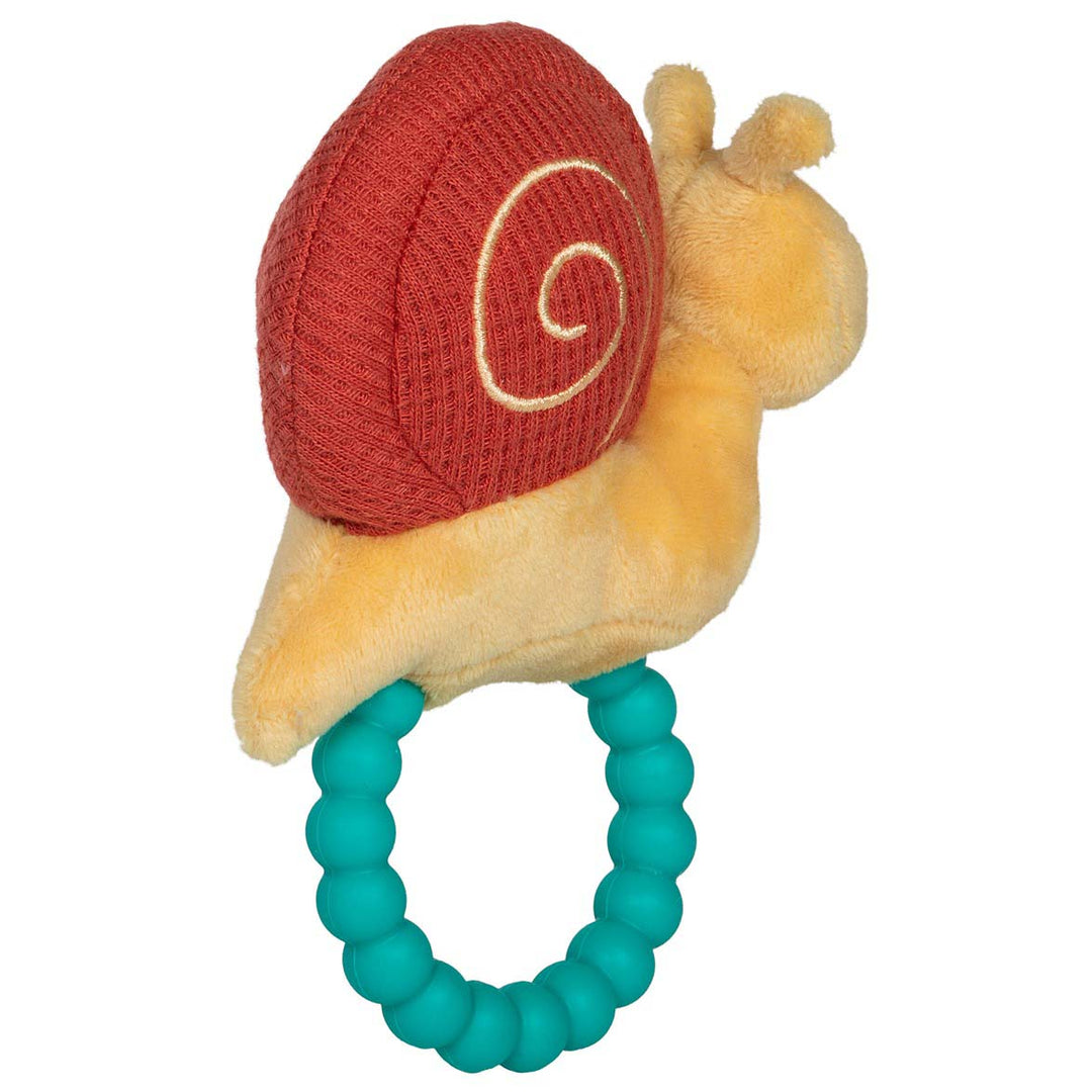 Teether Rattle - Skippy Snail 6"