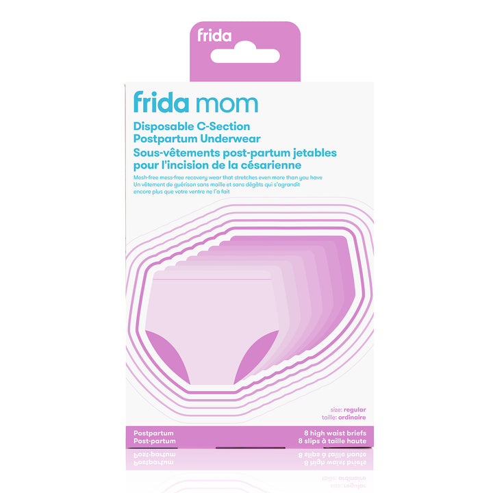 Frida Mom - Disposable Underwear Highwaist Csec 8pk Regular Disposable Underwear Highwaist CSection 8 Pack Regular 810028770386