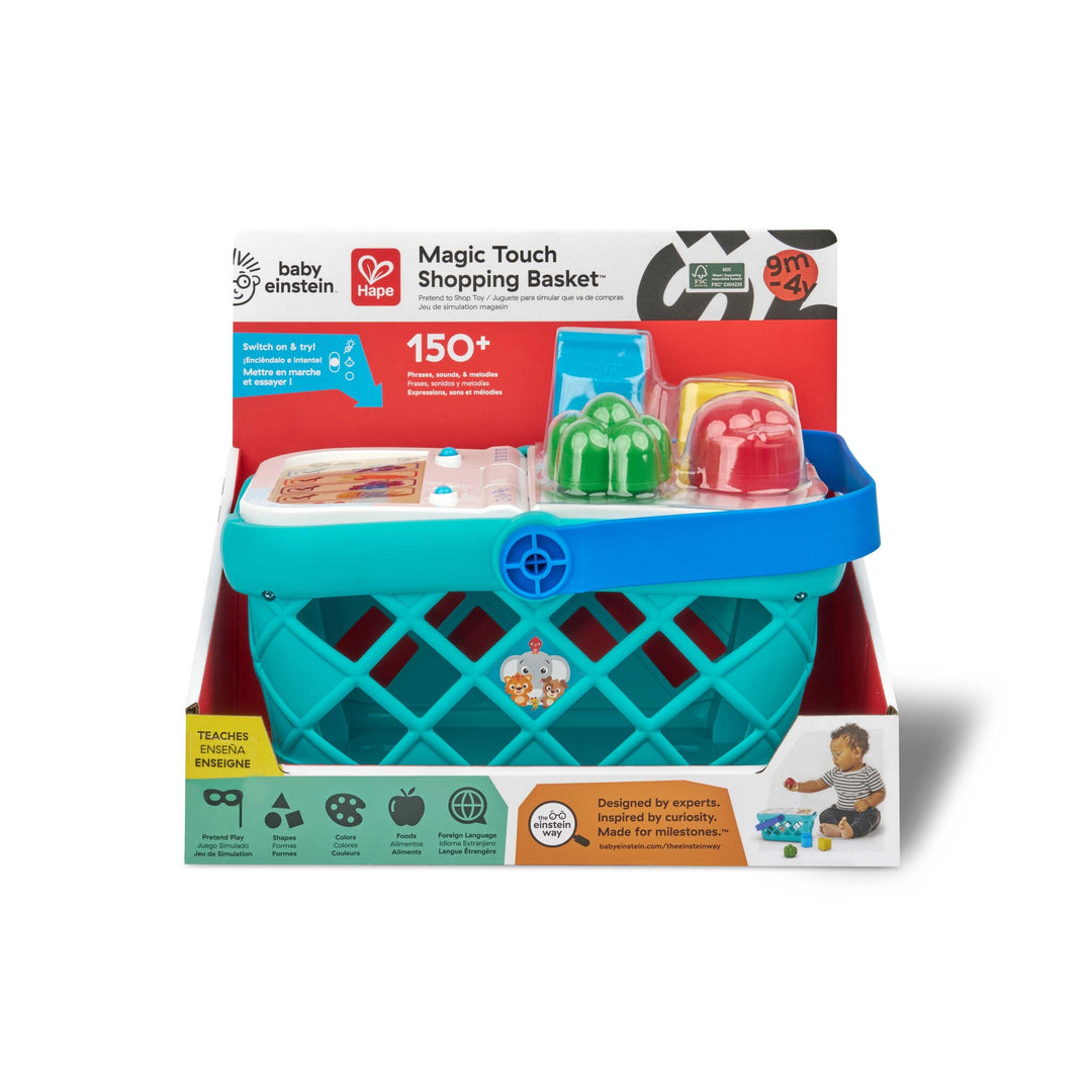 HAPE Magic Touch Shopping Basket™ Pretend to Shop Toy