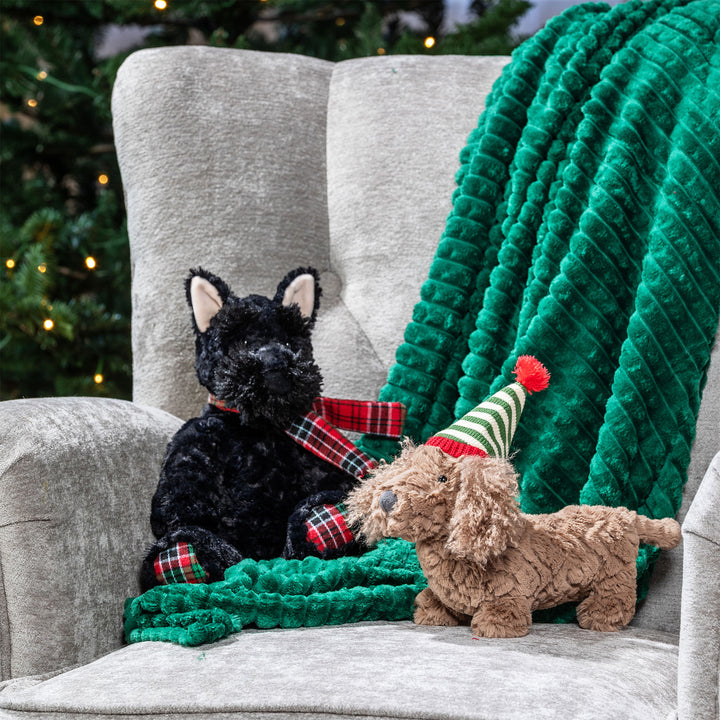 Holiday Putty Dandy Dachshund - 8"