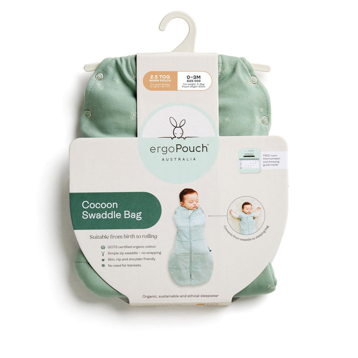 Cocoon Swaddle Sack 2.5 TOG - Limited Edition Sweet Orchard