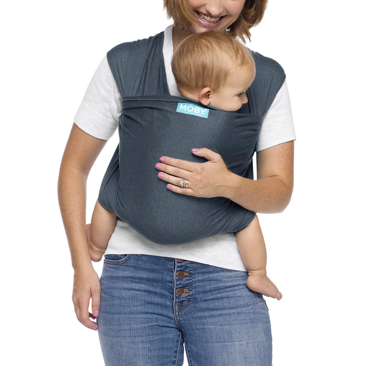 Moby - Evolution Wrap - Denim Evolution Wrap Baby Carrier - Denim 843390006203