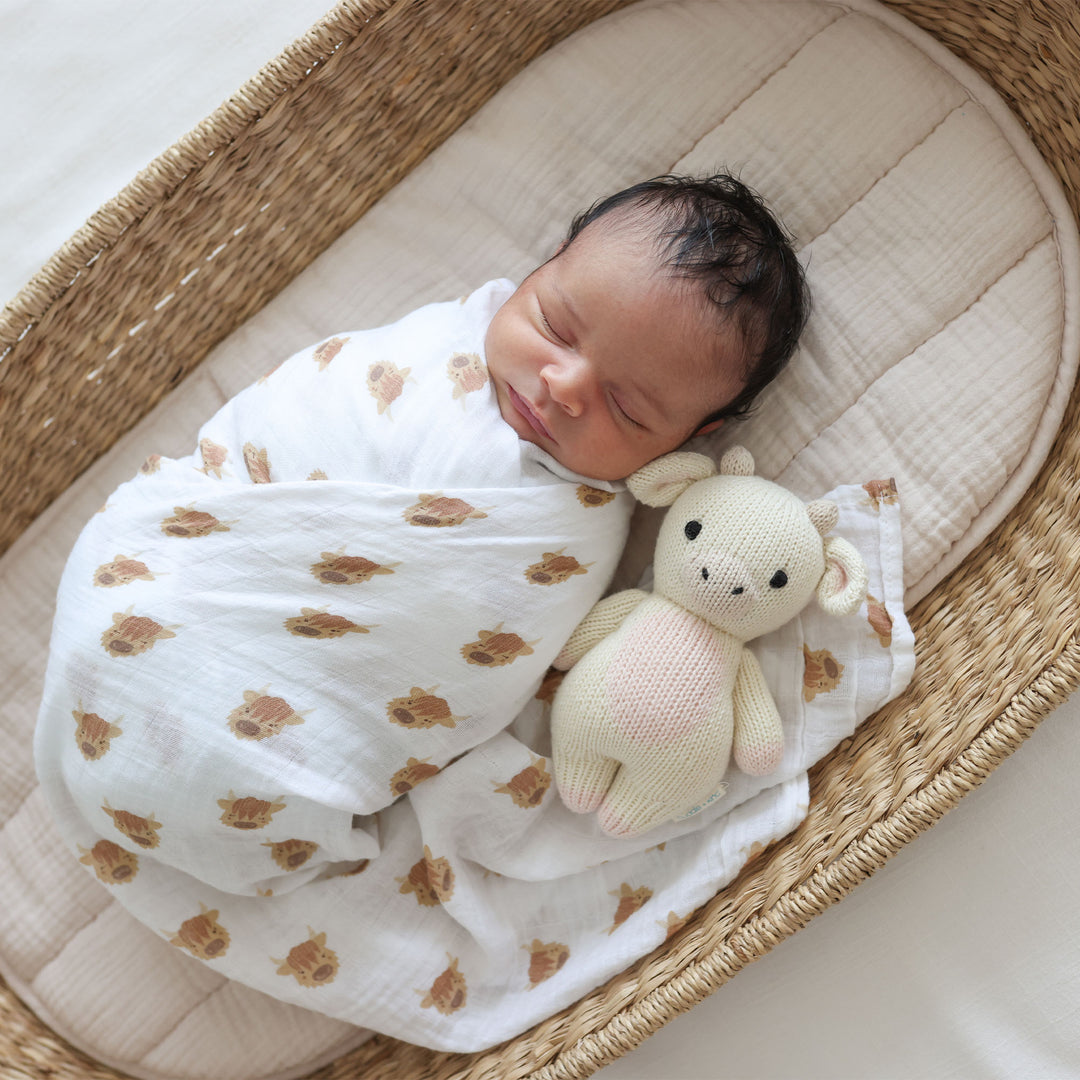 Cotton Muslin Swaddle Blanket - 40x40