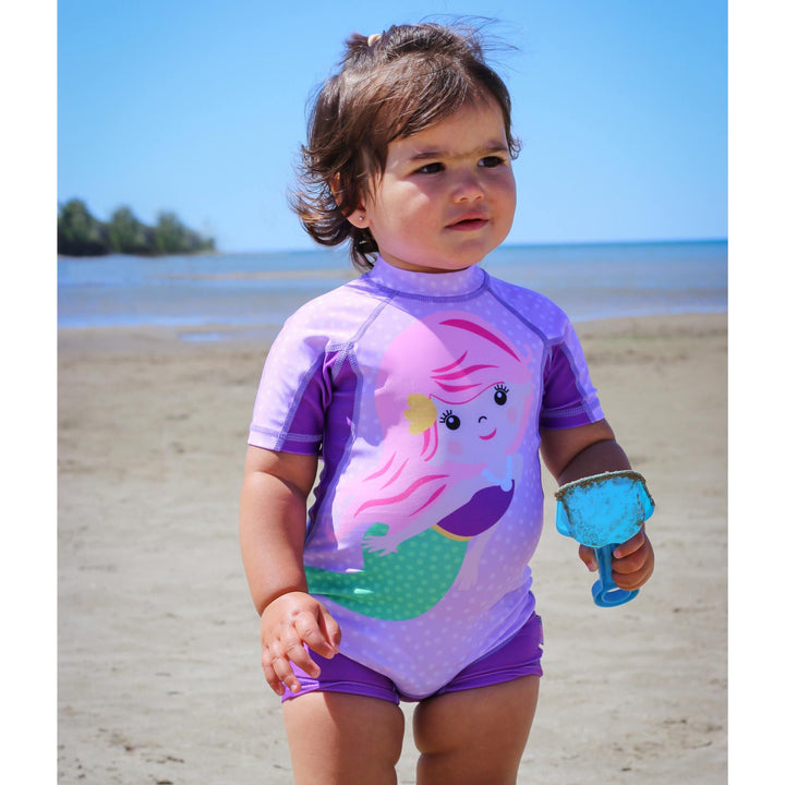 Baby + Toddler UPF50+ Rashguard One Piece Swimsuit