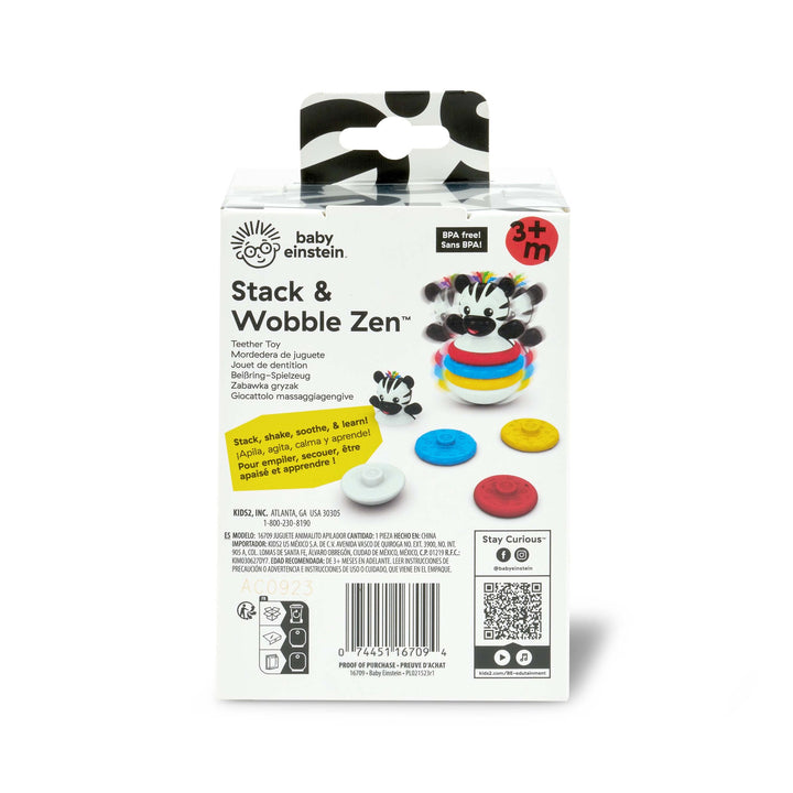 Stack & Wobble Zen™ Teether Toy