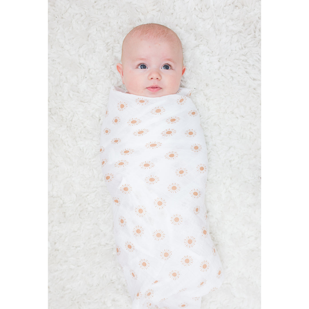 2pk Cotton Muslin Swaddle Blanket - 40x40