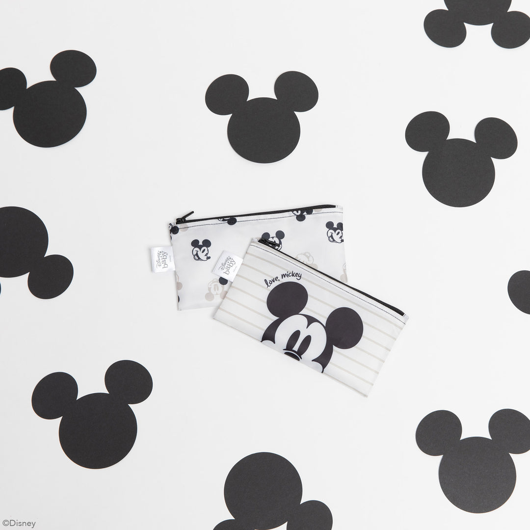 Disney   Reusable Snack Bag 3pk   Love Mickey
