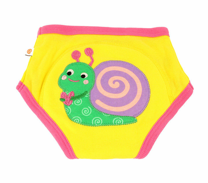 Organic Cotton 3 Piece Potty Training Pants - Garden Creatures