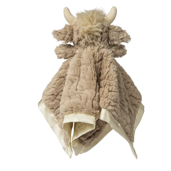 Putty Nursery Character Blanket - Highland Cow 13"