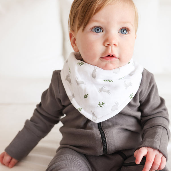 Lot de 2 bavoirs bandana