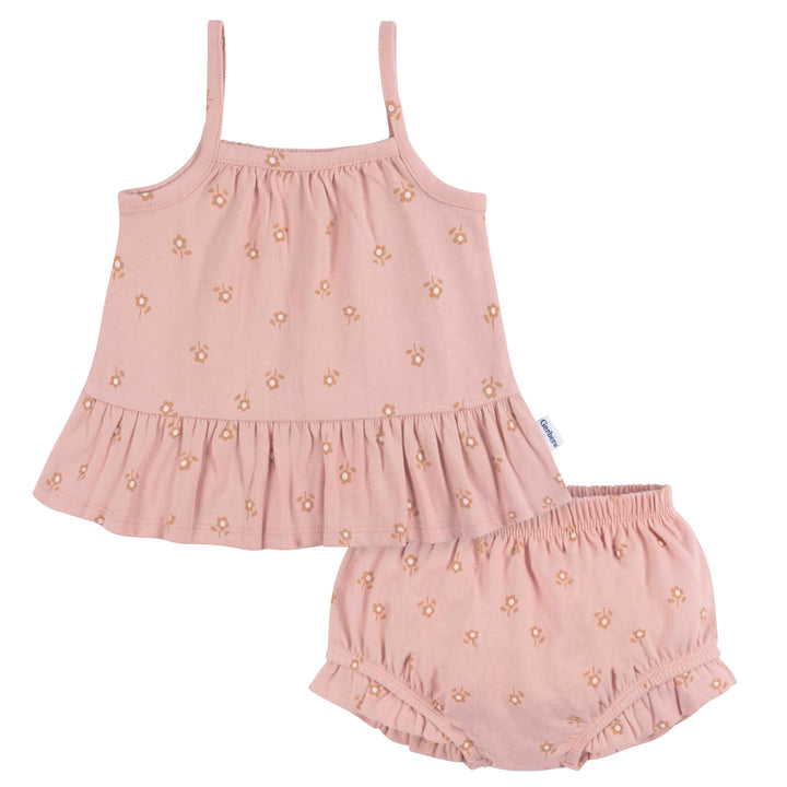 2pc Top + Diaper Cover Set