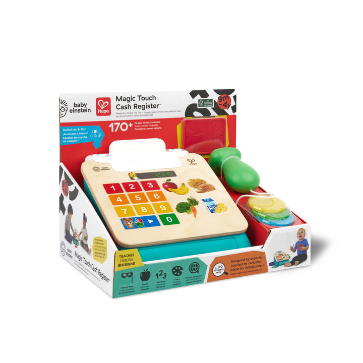 HAPE Magic Touch Cash Register™ Pretend to Check Out Toy