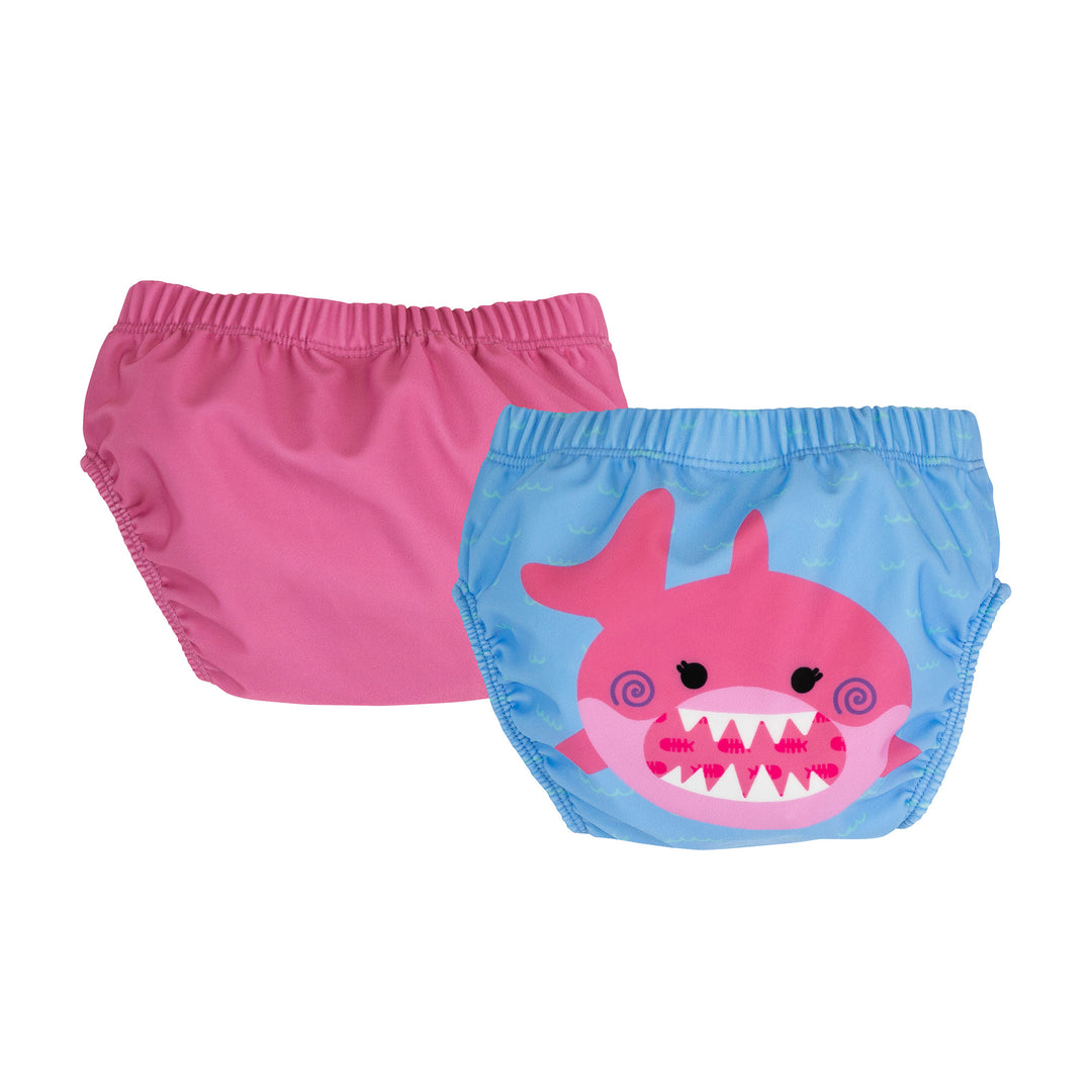 Baby-Toddler Knit Swim Diaper 2 Piece Set