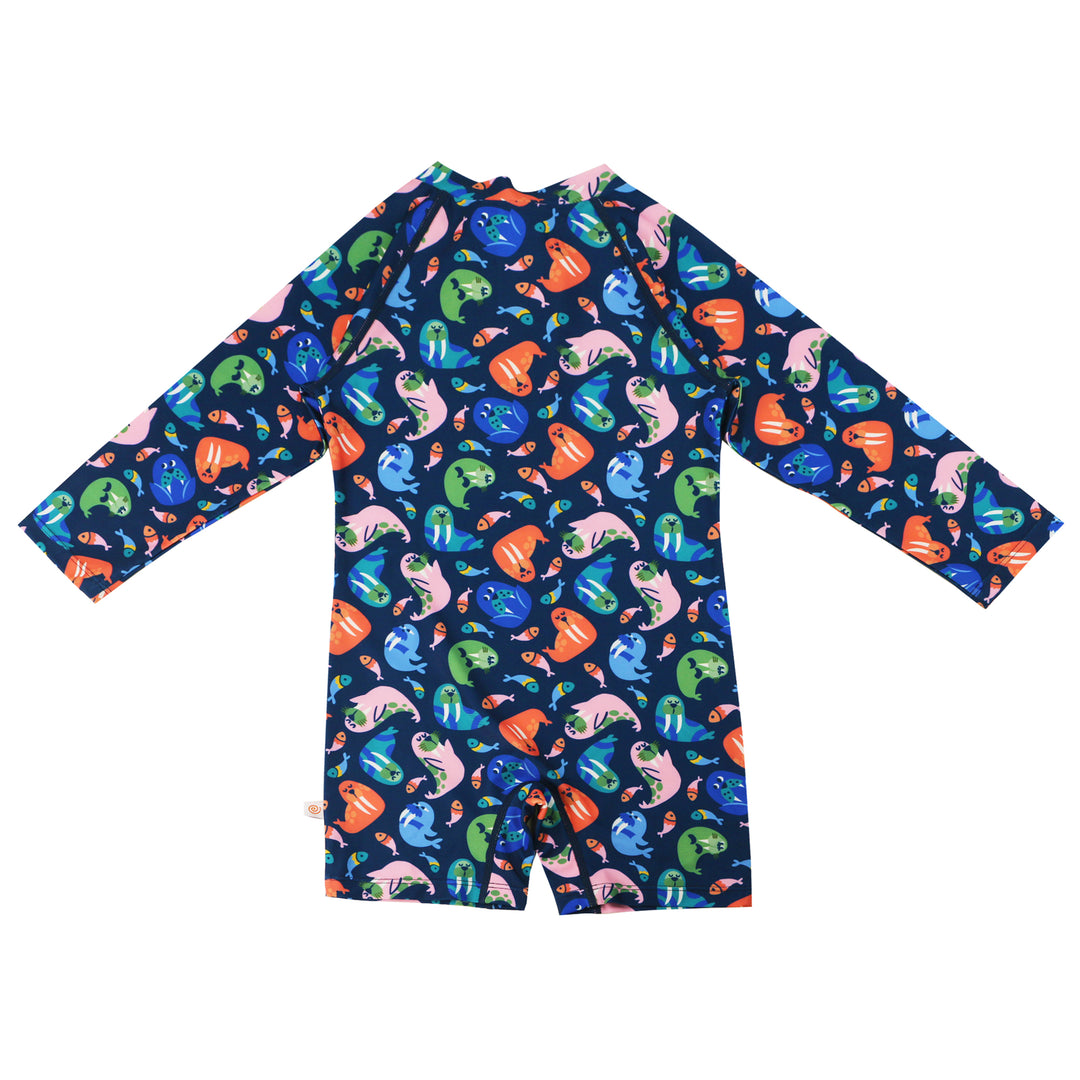 Rashguard 1 Piece Printed Swimsuit