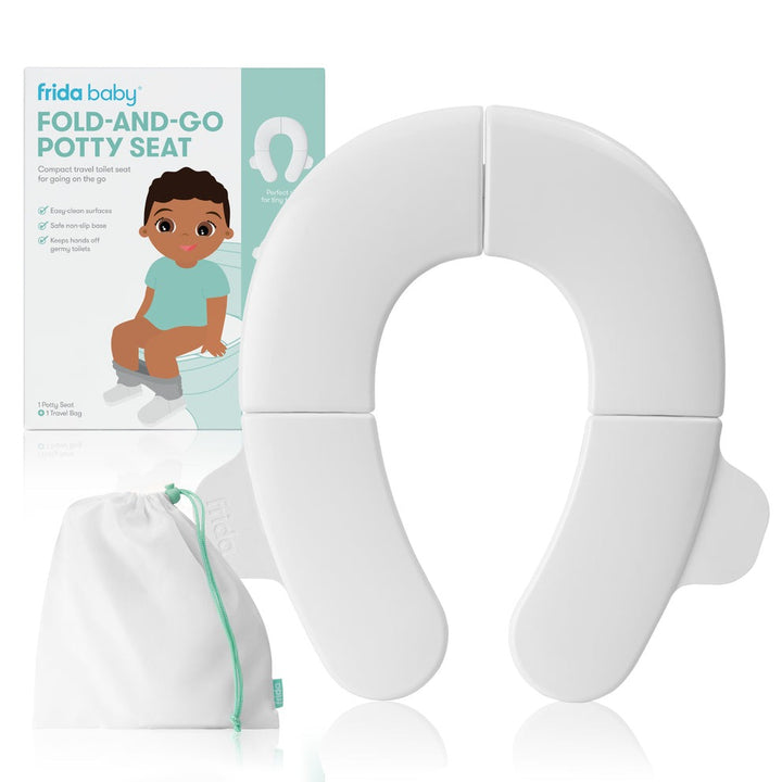 Siège de toilette pliable et portable