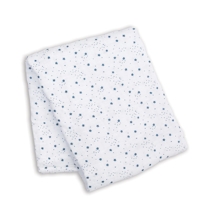 Swaddle Blanket Muslin Cotton LG- Stars