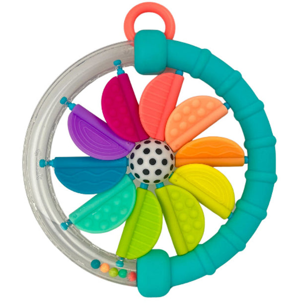 Cascading Colors Ring Rattle