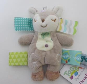Taggies Charm - Flora Fawn 4"