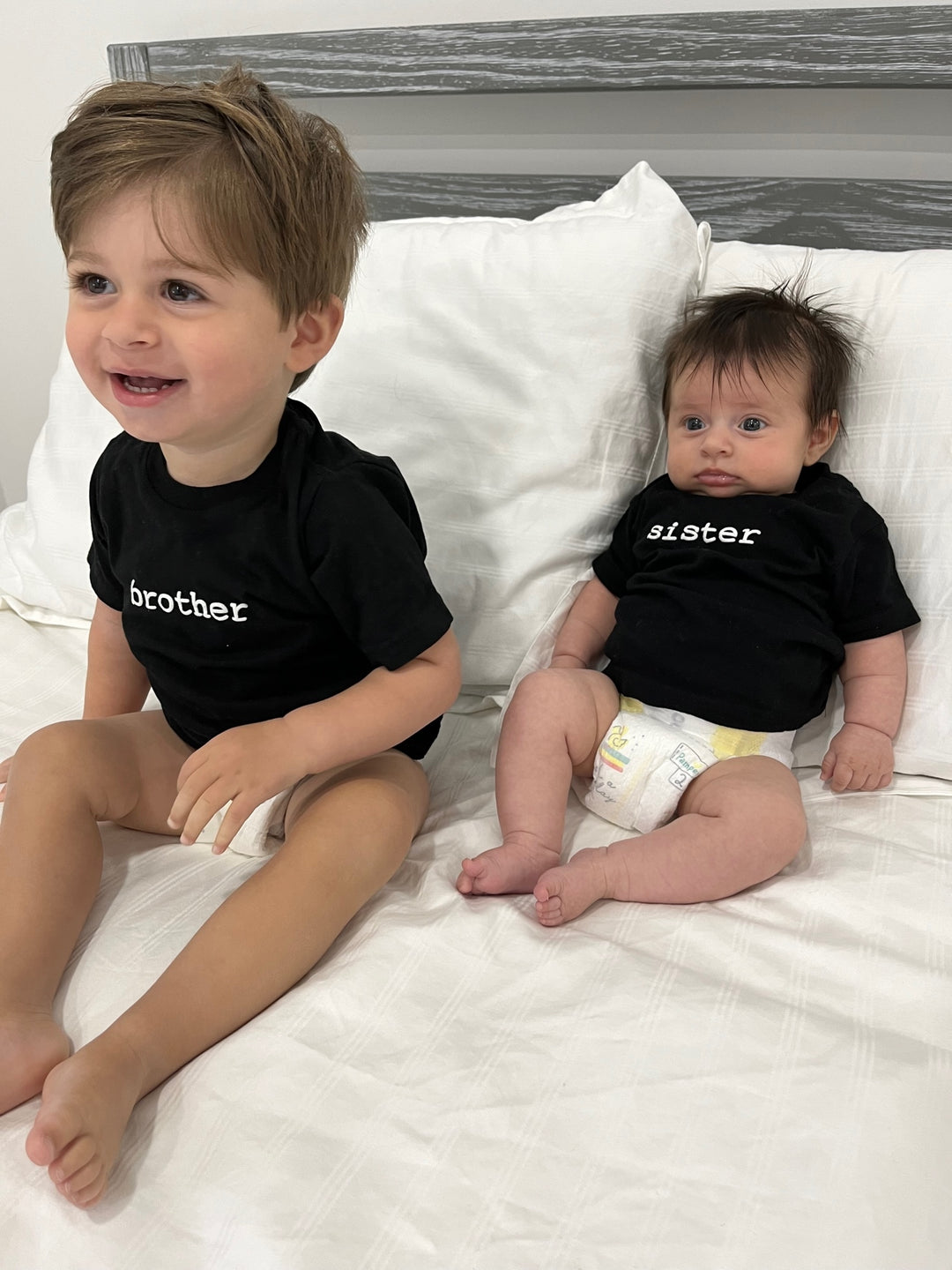 Toddler T-Shirt - Sister - Black