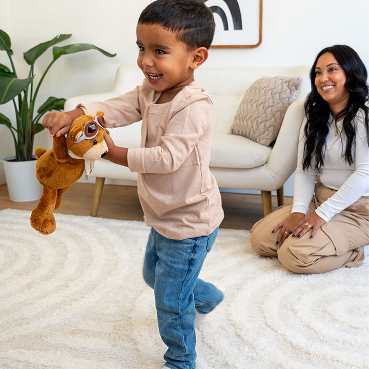 Aviator Teddy Bear 12"