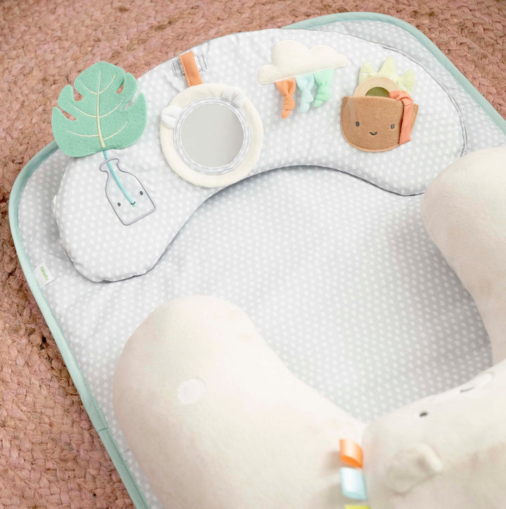 Cozy Prop™ 4-in-1 Sit Up & Prop Activity Mat  - Nate™