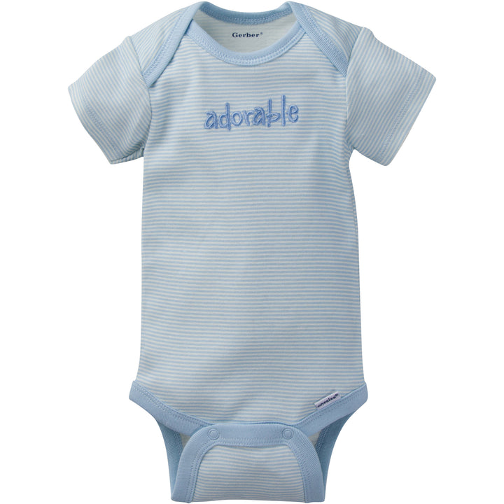 Short Sleeve Bodysuit Onesies - 5pk