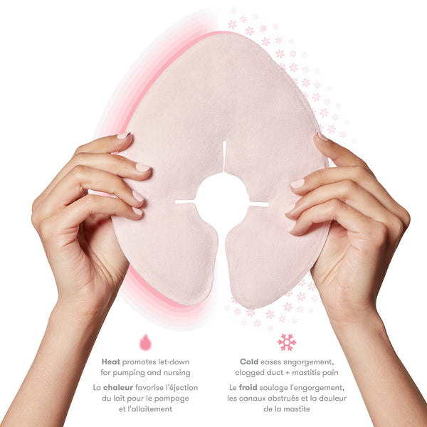 Packs chauds et froids pour soulager les seins