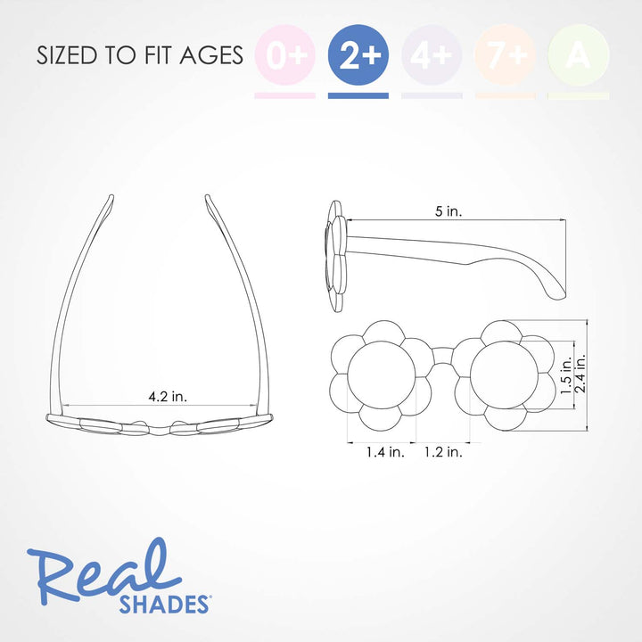 Bloom Unbreakable UV  Sunglasses, Pancake Batter